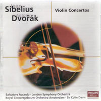 Salvatore Accardo / Sibelius, Dvorak : Violin Concertos (수입/미개봉/4681442)