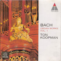 [중고] Ton Koopman / Bach : Organ Works No.1 (수입/4509944582)