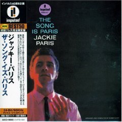 [중고] Jackie Paris / The Song Is Paris (일본수입)