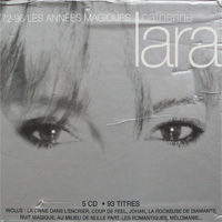 [중고] Carherine Lara / 72-96 Les Annees Magiques (5CD/tre710753)