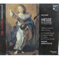 [중고] Philippe Herreweghe / Mozart : Messe en ut mineur (수입/hmx2901393)