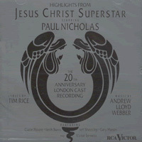O.S.T. / Jesus Christ Superstar - Highlights From The 20th Anniversary London Cast Recording (미개봉)