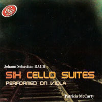 Patricia McCarty / Bach : Six Cello Suites - Performed On Viola (2CD/미개봉/gi2070)
