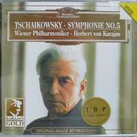 Herbert von Karajan / Tchaikovsky : Symphony No.5 (미개봉/dg1308)