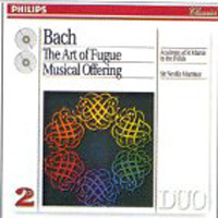 Neville Marriner / Bach : The Art Of Fugue, Musical Offering (2CD/미개봉/dp2771)