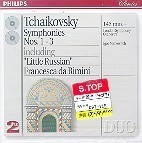 Igor Markevitch / Tchaikovsky : Symphonies No1-3 (2CD/미개봉/dp3540)