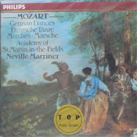 Neville Marriner / Mozart : German Dances, Marches (미개봉/dp0745)