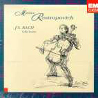 Mstislav Rostropovich / 바흐 : 무반주 첼로 조곡 1-6번 (Bach : Suites for Violoncello Solo BWV 1007-1012) (2CD/미개봉/ekc2d0300)