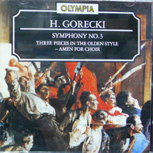 [중고] V.A. / Gorecki : Symphony No.3 Sorrowful Songs (srcd1152)