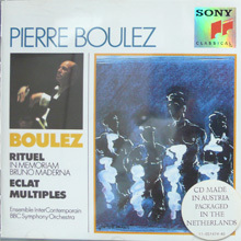[중고] Pierre Boulez / Rituel, Eclat, Multiples (수입/smk45839)