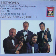 [중고] Alban Berg Quartet / Beethoven : String Quartet Op.130 &amp; Grosse Fuge Op.133 (수입/7471362)