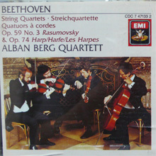 [중고] Alban Berg Quartett / Beethoven : String Quartets Op.59/3 &amp; Op.74 (수입/7471332)