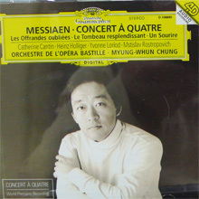 [중고] 정명훈 / Messiaen : Concert A Quartre U.A. (수입/d108885)