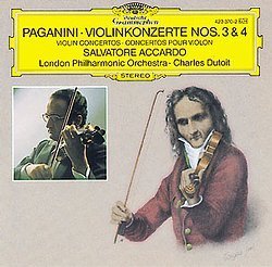[중고] Salvatore Accardo &amp; Charles Dutoit / 파가니니 : 바이올린 협주곡 3, 4번