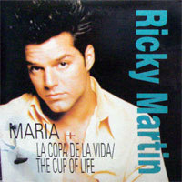 [중고] Ricky Martin / Maria + La Copa De La Vida (수입/홍보용/Single)