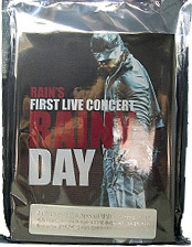 [중고] [DVD] 비 (Rain) / Rain&#039;s First Live Concert : Rainy Day (사진 10컷+사진집 포함)