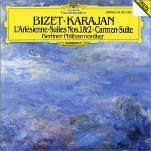 [중고] Herbert Von Karajan / 비제 : 아를르의 여인 모음곡 1, 2번, 카르멘 모음곡