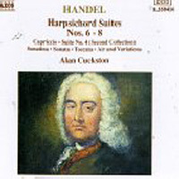 [중고] Alan Cuckston / Handel : Harpsichord Suites Nos.6-8 (수입/8550416)
