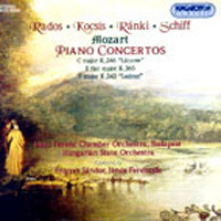 [중고] Ferenc Rados, Zoltan Kocsis / Mozart : Piano Concertos K.246, 365, 242 (수입/hcd32046)
