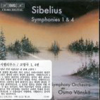 [중고] Osmo Vanska / Sibelius : Symphony No.1 &amp; 4 (수입/biscd861)