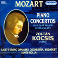 [중고] Zoltan Kocsis / Mozart : Piano Concertos K.238,456,595 (수입/hcd31172)