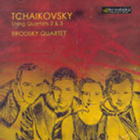 [중고] Brodsky Quartet / Tchaikovsky : String Quartets 2 &amp; 3 (수입/brd3500)