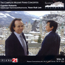 [중고] 이윤국, Cyprien Katsaris / Mozart : The Complete Mozart Piano Concertos (수입/p21021)