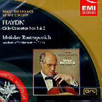 [중고] Mstislav Rostropovich / Haydn : Cello Concertos (수입/724356726321)