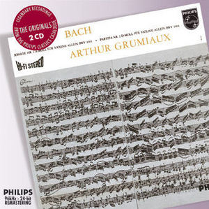 [중고] Arthur Grumiaux / 바흐 : 무반주 바이올린 소나타와 파르티타 (2CD) [4757552]