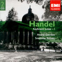 [중고] Andrei Gavrilov, Sviatoslav Richter / Handel : Keyboard Suites I (2CD/수입/724358654028)