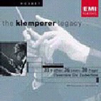 [중고] Otto Klemperer / Mozart : Symphony No35.36.38,Etc (수입/724356733329)