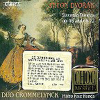 [중고] Duo Crommelynck / Dvorak : Slavonic Dances - Works For Piano Four Hands Vol.2 (수입/cd509107)