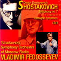 [중고] Vladimir Fedosseyev / Shostakovich : Symphony No.7 In C Major Op.60 (digipack/수입/cr991079)