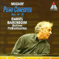 [중고] Daniel Barenboim / Mozart : Piano Concertos No.14-16 (수입/0630168272)