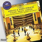 [중고] Herbert von Karajan / Johann &amp; Josef Strauss : Walztes And Polkas (수입/4497682)