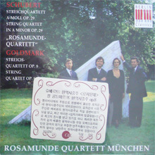 [중고] Rosamunde Quartett Munchen / Schubert, Goldmark : String Quartet (수입/0011112bc)
