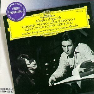 [중고] Martha Argerich &amp; Claudio Abbado / 쇼팽, 리스트 : 피아노 협주곡 1번 [4497192]