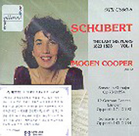 [중고] Imogen Cooper / Schubert : Sonate In G Major Op78 D894 (수입/otrc68608)