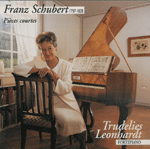 [중고] Trudelies Leonhardt / Schubert : Pieces Courtes (수입/vel3009)