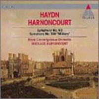 [중고] Nikolaus Harnoncourt / Haydn : Symphony No.93,100 &amp; 68 (수입/9031748592)