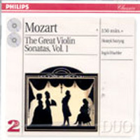 [중고] Henryk Szeryng, Ingrid Haebler / Mozart : The Great Violin Sonatas Vol.1 (2CD/수입/4621852)