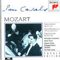 [중고] Pablo Casals / Mozart : Piano Concertos Nos27.14, Scene &amp; Rondo (수입/smk58984)