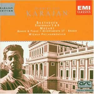 [중고] Herbert von Karajan / 베토벤 : 교향곡 5번, 8번 [5663912/수입]