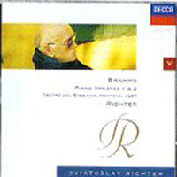 [중고] Sviatoslav Richter / Brahms : Piano Sonatas No.1.2 (수입/4364572)