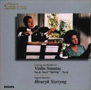 [중고] Henryk Szeryng &amp; Ingrid Haebler / Beethoven : Violin Sonatas No.4-6 (수입/phcp9730)