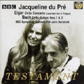 [중고] Jacqueline Du Pre &amp; John Barbirolli / Elgar : Cello Concerto, Bach : Suites (수입/sbt1388)