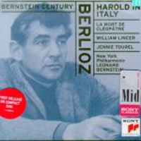 [중고] Leonard Bernstein / Berlioz : Harold In Italy, La Mort De Cleopatre (수입/smk60696)