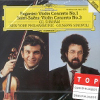 [중고] Gil Shaham, Giuseppe Sinpoli / Paganini, Saint-Saens : Violin Concertos (수입/4297862)