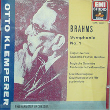 [중고] Otto Klemperer / Brahms : Symphony No.1, etc (수입/cdm7696512)