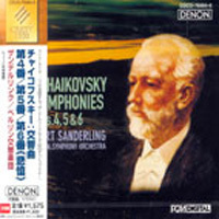 [중고] Kurt Sanderling / Tchaikovsky : Symphonies No.4 &amp; 5 &amp; 6 &quot;Pathetique&quot; (2CD/수입/coco704945)